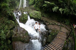 Jumog waterfall Karanganyar Indonesia