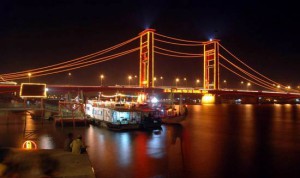 Ampera Bridge Palembang Indonesia