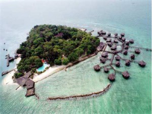 Beautiful Bidadari Island Indonesia