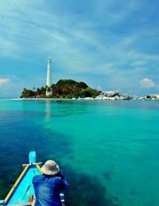 Mercusuar Pulau Pelepas indonesia