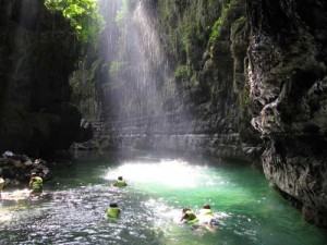 Amazing Green Canyon Pangandaran Indonesia