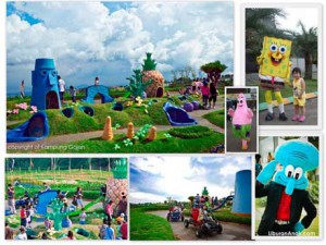 one stop recreation Kampung Gajah Wonderland Lembang Bandung