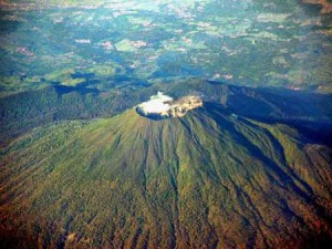 Ciremai Mountain The highest of west java Indonesia