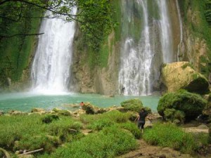Beautiful Cicurug Waterfall Indonesia