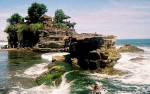 Lokasi Pura Tanah Lot Bali