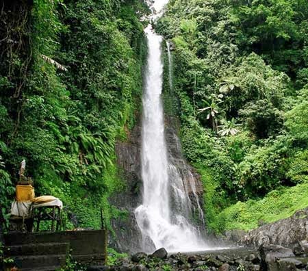 Beautiful Gitgit Waterfall Bali - Indonesia