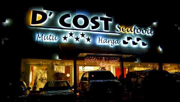 WISATA KULINER KE D'COST SEAFOOD DI BANDUNG Tempat