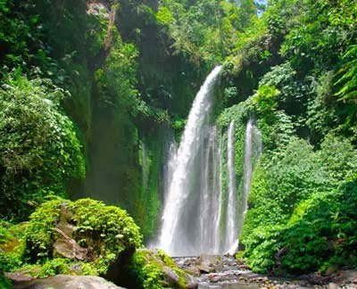 AIR TERJUN SENDANG GILE LOMBOK YANG EKSOTIS Tempat AIR TERJUN SENDANG GILE LOMBOK YANG EKSOTIS Tempat